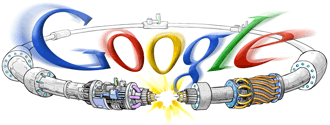 Logo de Google del LHC